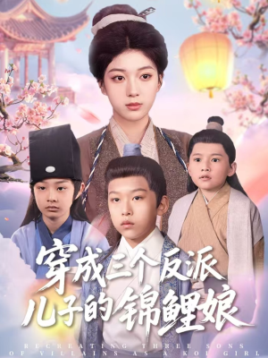 穿成三个反派儿子的锦鲤娘短剧（80集穿越短剧全集免费观看）