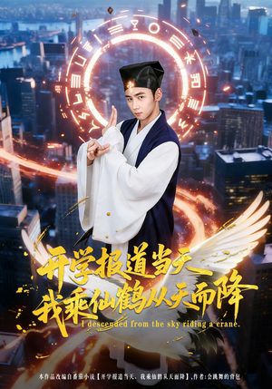 开学报道当天我乘仙鹤从天而降短剧（80集奇幻校园短剧免费看完整版）