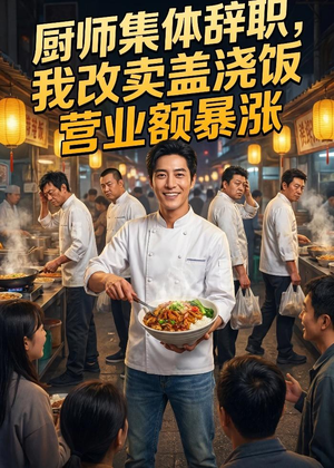 厨师集体辞职，我改卖盖浇饭营业额暴涨短剧（56集商战短剧全集免费看）