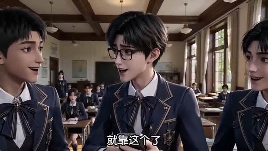黑茶野心之误入贵族学校，她只想搞钱！短剧（62集校园短剧爆笑全集在线看）