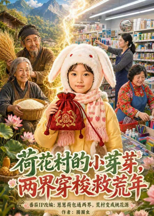 荷花村的小芽芽，两界穿梭救荒年短剧（60集奇幻穿越短剧在线观看全集）