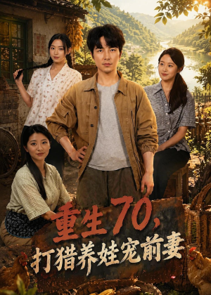 重生70，打猎养娃宠前妻短剧（80集年代短剧免费看完整版）