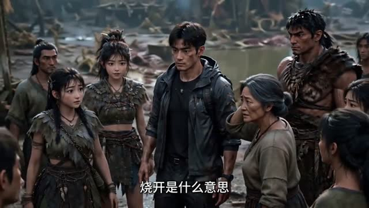 荒野坠落后我称王短剧（56集冒险短剧高清无删减在线看）